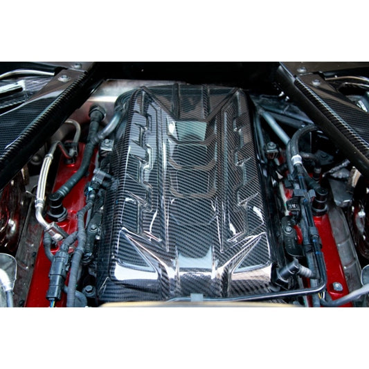 APR Performance Chevrolet Corvette C8 Carbon Fiber Engine Plenum Cover, Appearance Panels, and Package