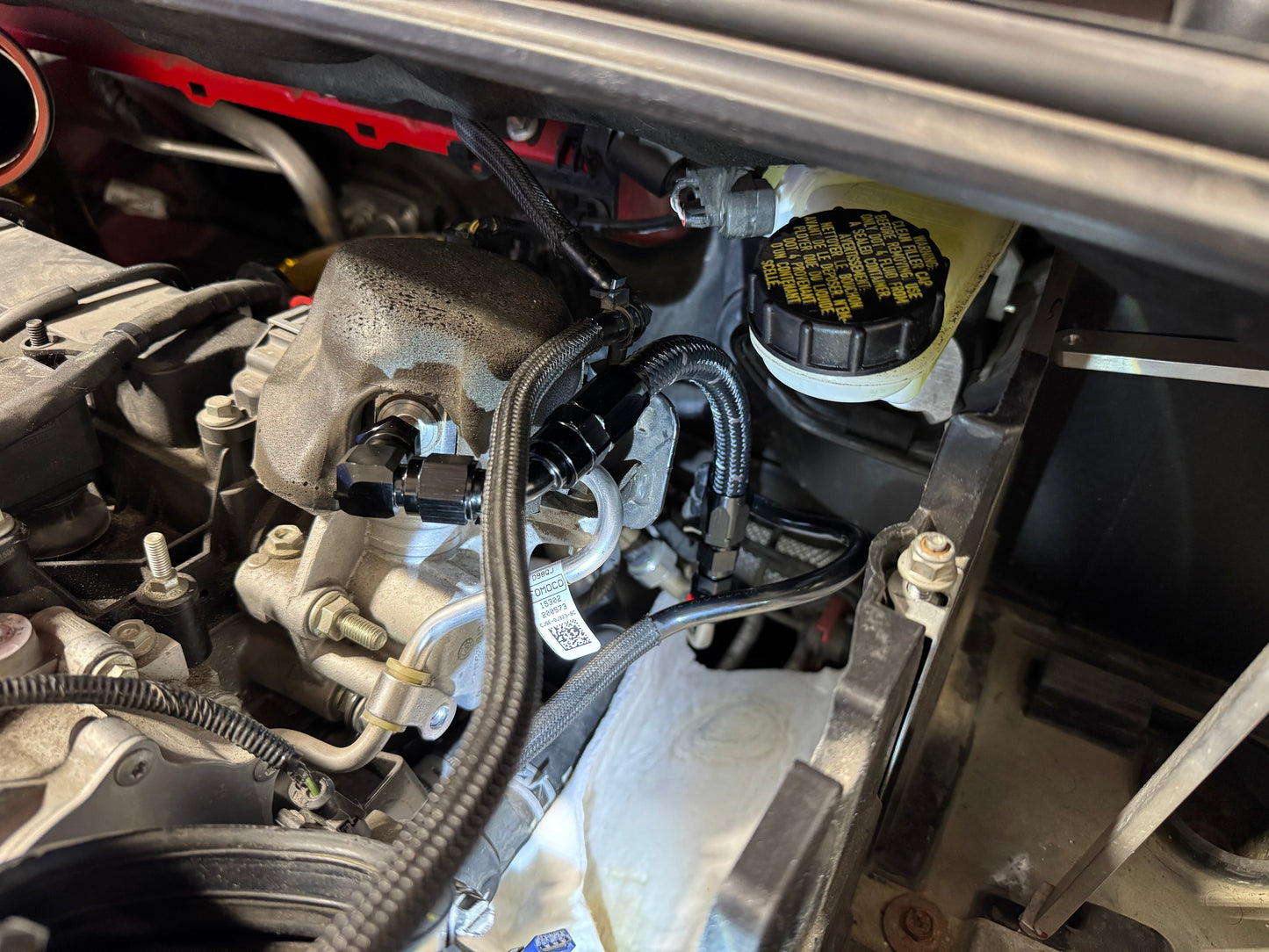 Focus ST Low Pressure Fuel Line Upgrade