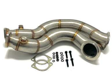 MAD BMW N54 Downpipes 135i 1M 335i Rear Wheel Drive - Graveyard Performance