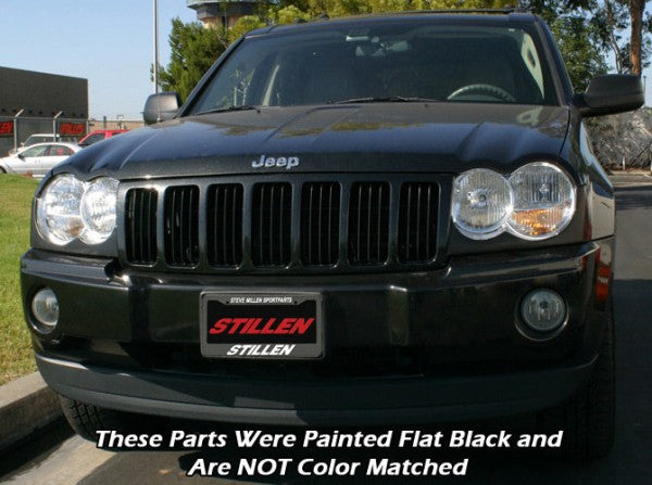 Stillen Grand Cherokee Headlight Accents Unpainted For 05-07 Jeep Grand Cherokee