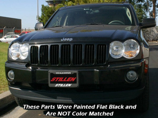Stillen Grand Cherokee Headlight Accents Unpainted For 05-07 Jeep Grand Cherokee