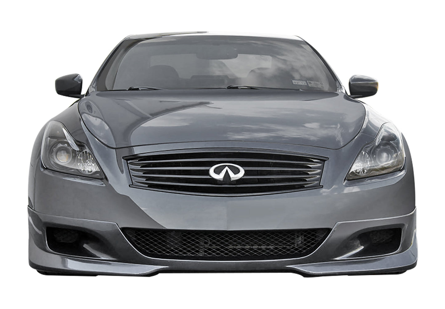 Stillen Infiniti G37 Front Lip Spoiler Unpainted For 08-10 Infiniti G37 Coupe