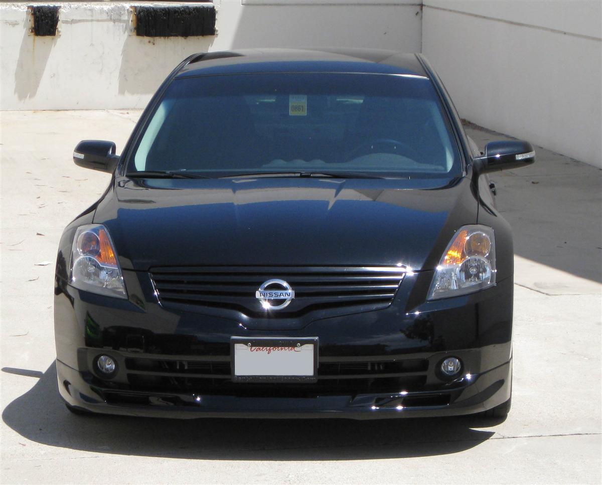 Stillen Nissan Altima Front Lip Spoiler Unpainted For 07-09 Nissan Altima Sedan