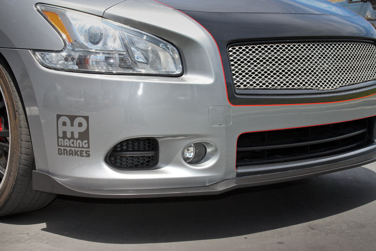 Stillen Nissan Maxima Front Splitter Matte Black For 09-15 Nissan Maxima