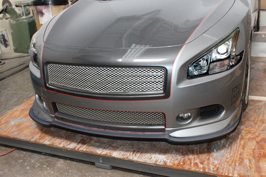 Stillen Nissan Maxima Front Splitter Unpainted For 09-15 Nissan Maxima