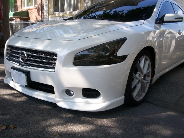 Stillen Nissan Maxima Front Lip Spoiler Unpainted For 09-15 Nissan Maxima