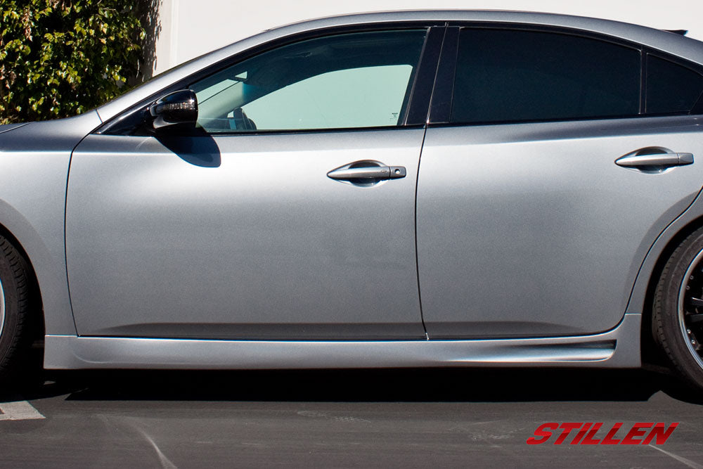 Stillen Nissan Maxima Side Skirt Set Unpainted For 09-15 Nissan Maxima