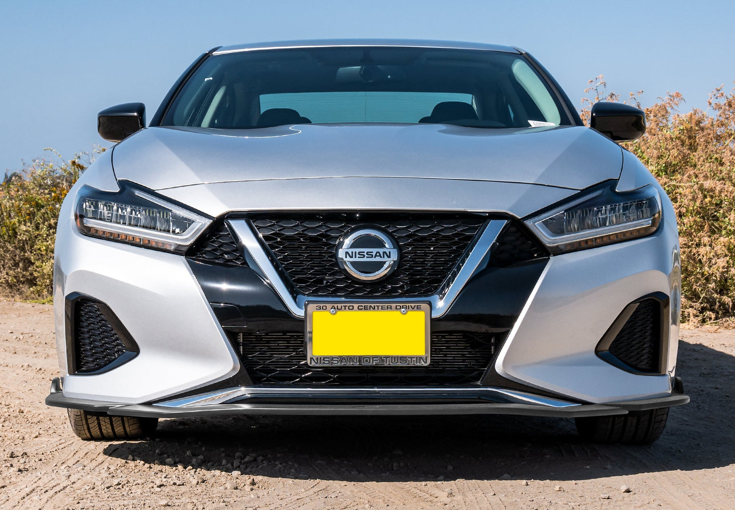 Stillen Nissan Maxima Front Lip Splitter Unpainted For 19-22 Nissan Maxima