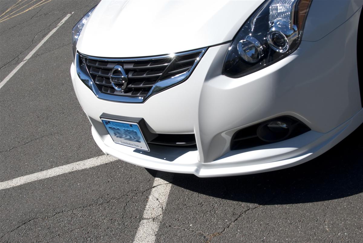 Stillen Nissan Altima Front Lip Spoiler Unpainted For 10-13 Nissan Altima Coupe