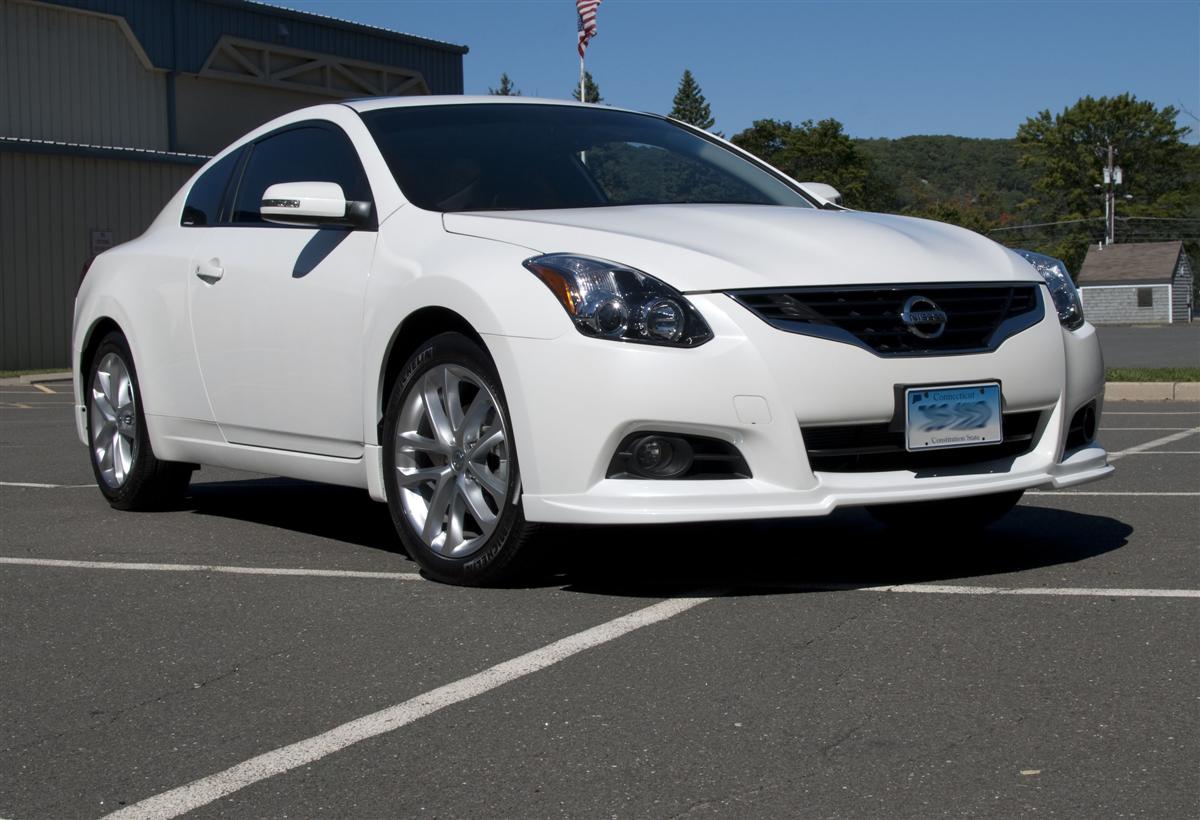 Stillen Nissan Altima Front Lip Spoiler Unpainted For 10-13 Nissan Altima Coupe