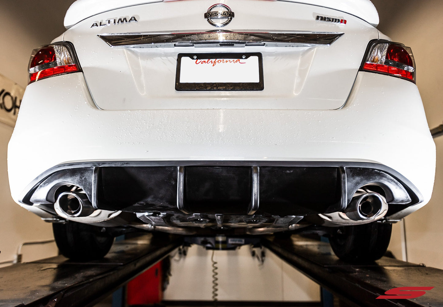 Stillen Nissan Altima Rear Diffuser Matte Black For 13-15 Nissan Altima
