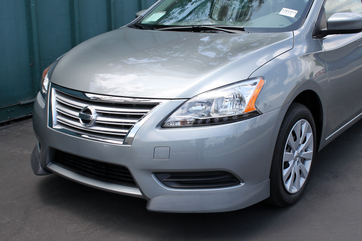 Stillen Nissan Sentra Front Lip Spoiler Unpainted For 13-15 Nissan Sentra