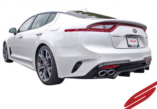 Stillen Kia Stinger GT Rear Diffuser Matte Black For 18-21 Kia Stinger GT AWD/RWD 3.3TT