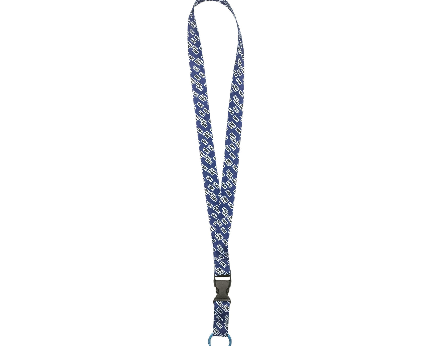 HRD All-Over Box Logo Lanyard Including Titanium Key Ring
