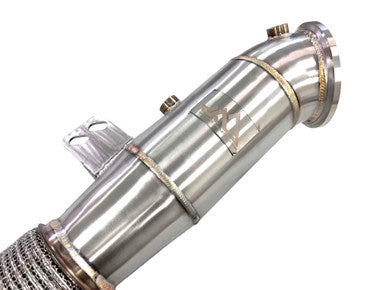 MAD B58 V2 4.5" Downpipe W/ Bracket BMW F, G Chassis & Supra - Graveyard Performance