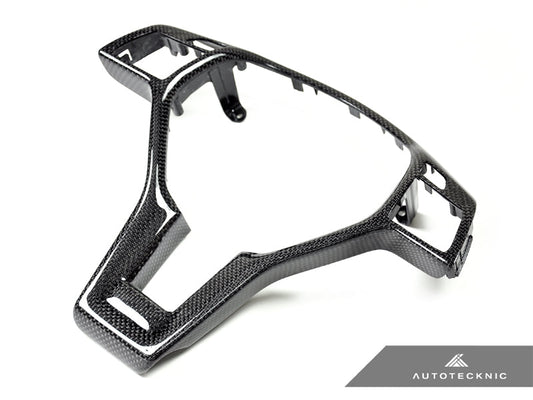 AutoTecknic Carbon Fiber Steering Wheel Trim - Mercedes Benz (Various Vehicles)