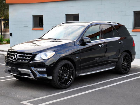 AutoTecknic Replacement Carbon Fiber Mirror Covers - Mercedes-Benz R / ML/ GLE / GL / G Class - Graveyard Performance