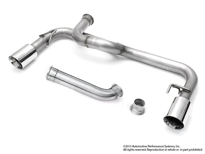 Stainless Steel Exhaust System | Race Axle-Back • 500 Abarth