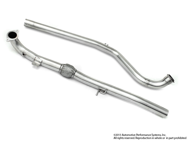 Stainless Steel Exhaust System | Race Mid-Pipe • 500 Abarth/Turbo