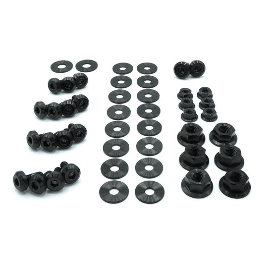 Stage 1 Titanium Hardware Engine Bay Kit - Nissan S15 (1999-2002) - Graveyard Performance