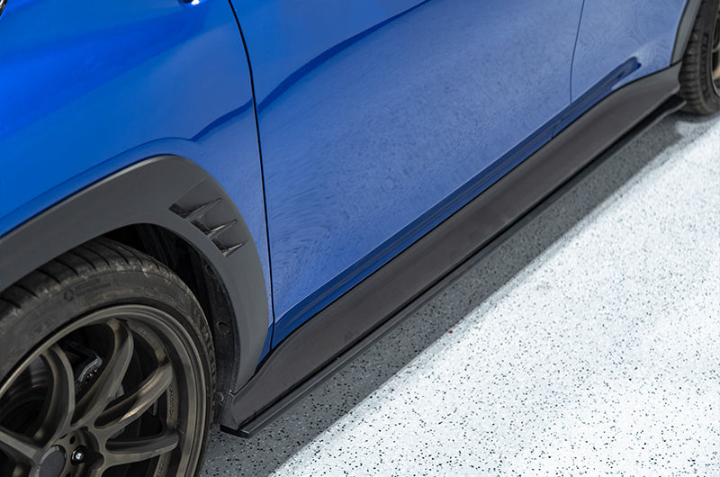 OLM S Style Matte Black Side Skirts - 2022+ WRX - Graveyard Performance
