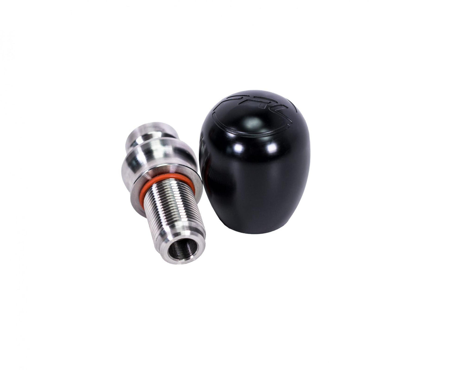 PRL Motorsports Adjustable Shift Knob and Collar Kit Aluminum Black