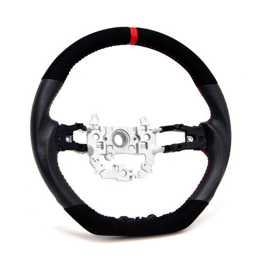 PRL Motorsports Steering Wheel 2022 Civic Leather and Suede Red