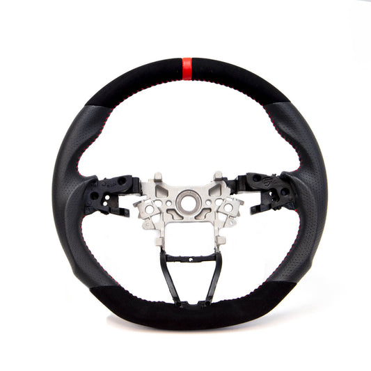 PRL Motorsports Steering Wheel 2018-2022 Accord Carbon and Suede Red