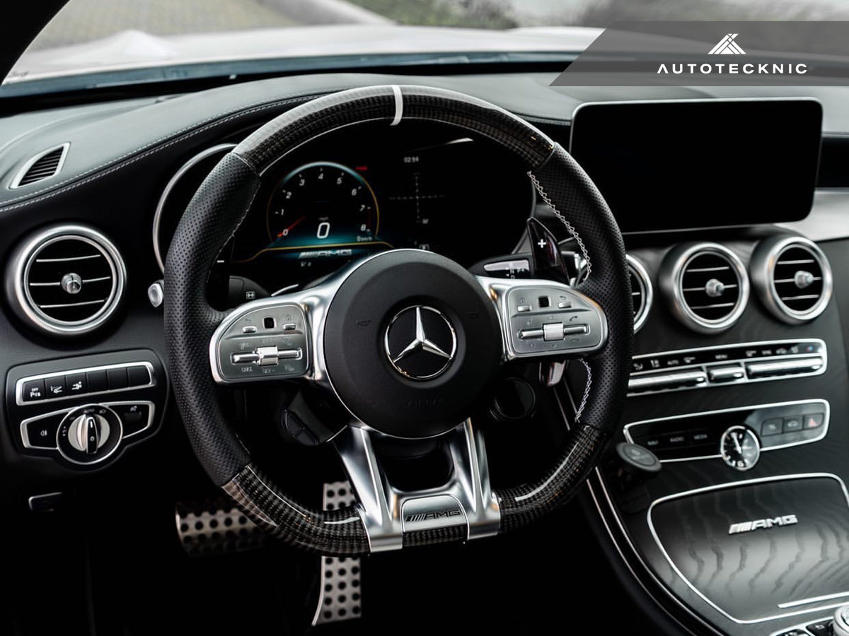 AutoTecknic Dry Carbon Battle Version Shift Paddles - Mercedes-Benz Various AMG Vehicles 2018-Up - Graveyard Performance
