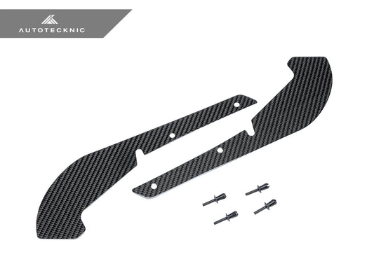 AutoTecknic Carbon Fiber Front Splash Guards - F80 M3 | F82/ F83 M4 - Graveyard Performance
