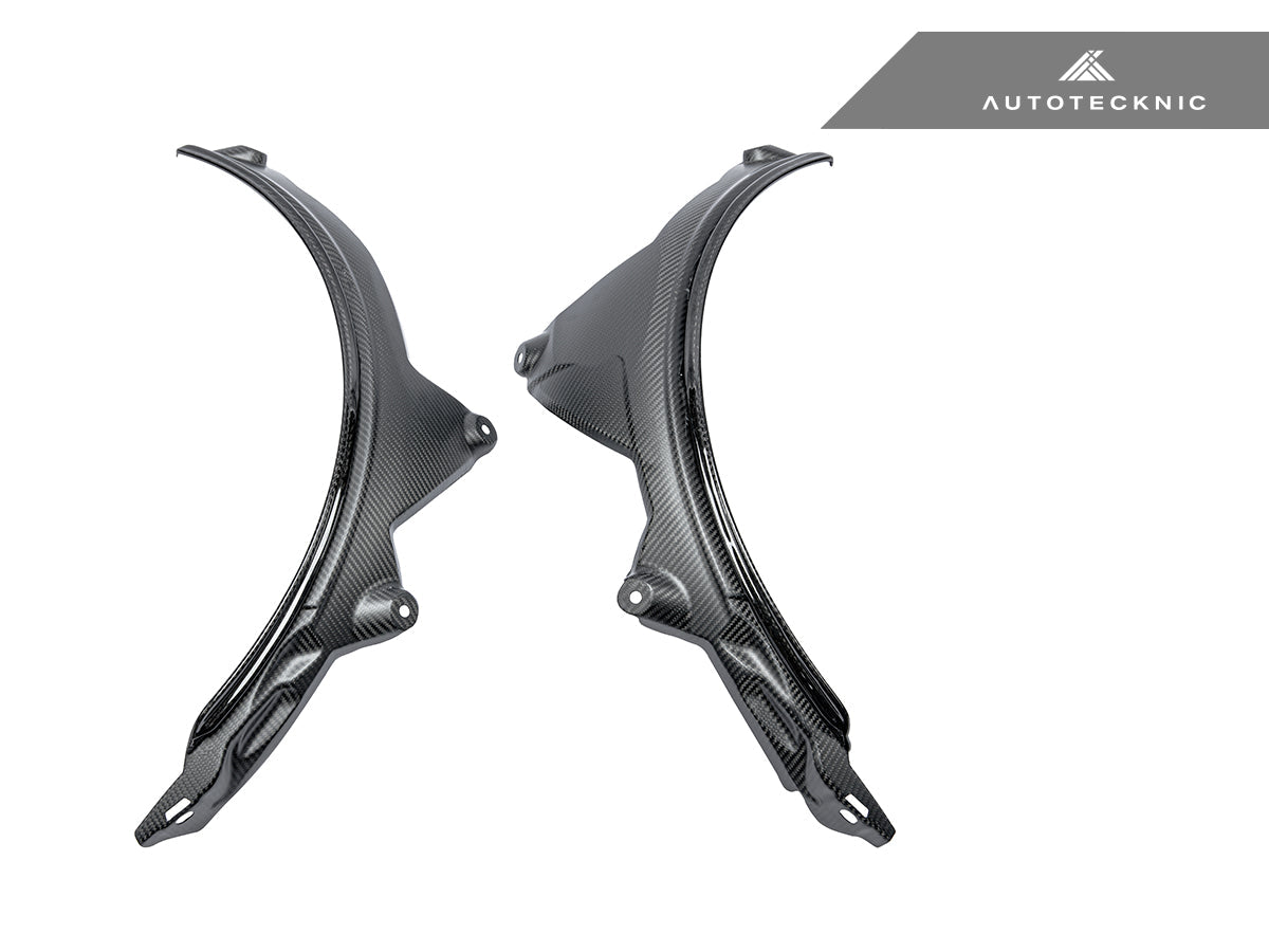 AutoTecknic Carbon Fiber Rear Wheel Arch Extension Set - F93 M8 Gran Coupe - Graveyard Performance