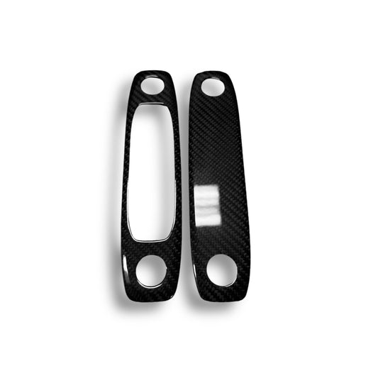 Tesla Model 3 Front & Rear Carbon Fiber Dome Light Covers | Palenon Performance - Graveyard Performance