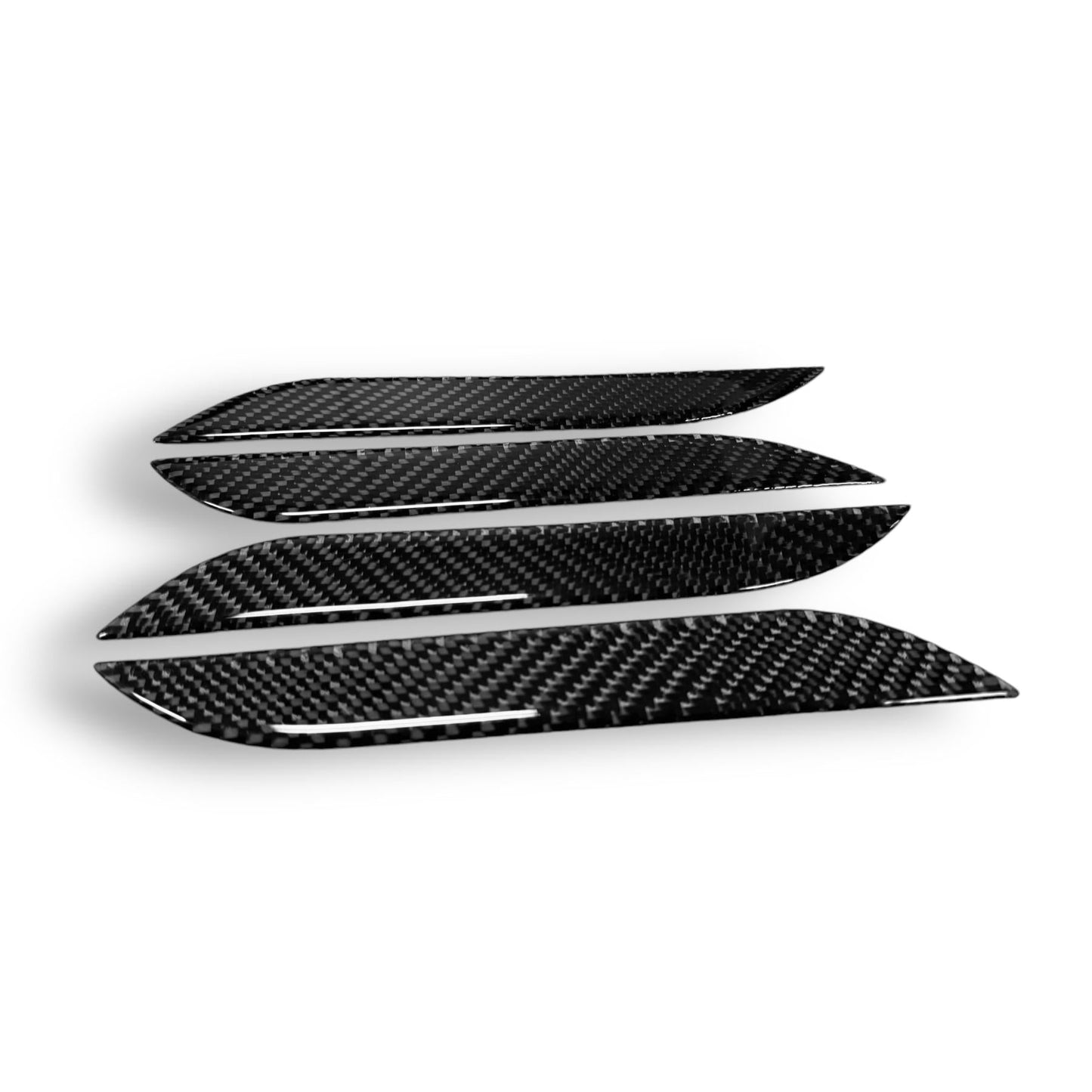 Model S Carbon Fiber Door Handle Sticker | Palenon Performance - Graveyard Performance