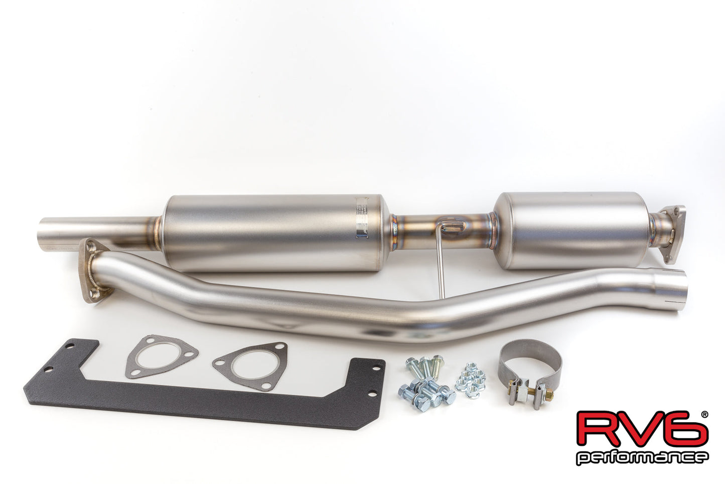 RV6 Double Resonated Midpipe for Accord V6 (13-17) - Sedan