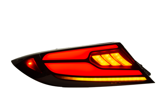 OLM Raiden LED Taillights (Smoke Lens/Red Bar) - 2022+ GR86 / BRZ