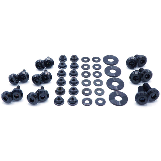 Titanium Hardware RS Hood Kit - Subaru Impreza GC8 (1992-2001) - Graveyard Performance
