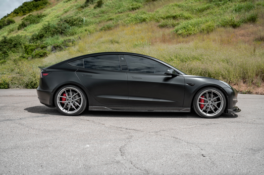 Street Hunter USA Tesla Model 3 Side Skirts - Graveyard Performance