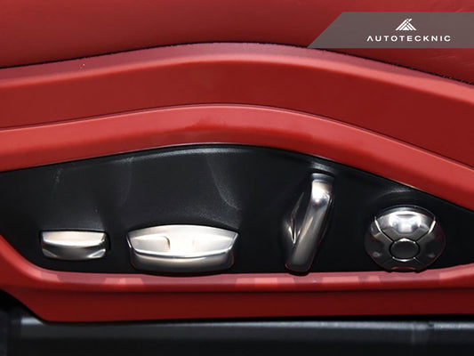 AutoTecknic Seat Adjustment Button Cap Set - Porsche - Graveyard Performance