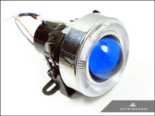 AutoTecknic Universal Projector Fog Lights - Blue Projector P1A - Graveyard Performance
