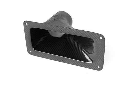 APR Performance Universal Fitment 9.25" X 4.75" Carbon Fiber Air Inlet Duct w/ Flange