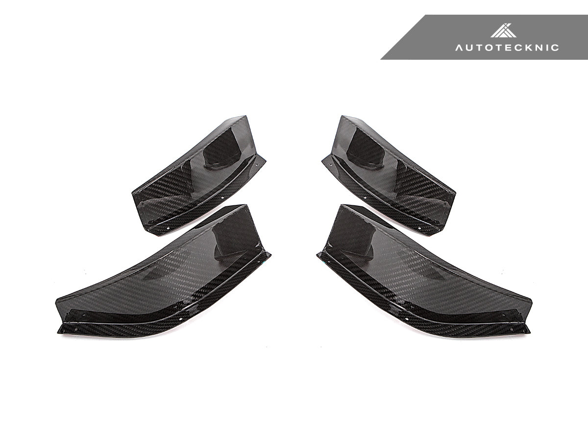 AutoTecknic GT4 Dry Carbon Bumper Canard Set - G80 M3 | G82 M4