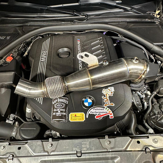 Supra & BMW B58 Racing Downpipe - M340i, M440i, M240i, 340i, 440i, 540i, 640i, 740i, X3, X4, X5