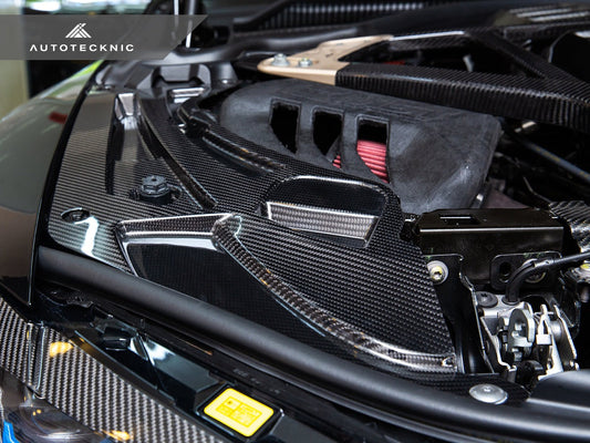 AutoTecknic Dry Carbon V2 Engine Bay Trim Set - G80 M3 | G82/ G83 M4 - Graveyard Performance