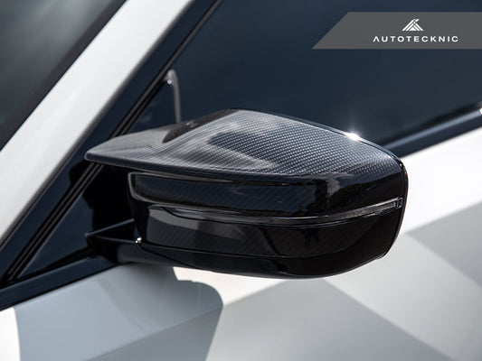 AutoTecknic Dry Carbon Fiber Mirror Covers - G87 M2 - Graveyard Performance