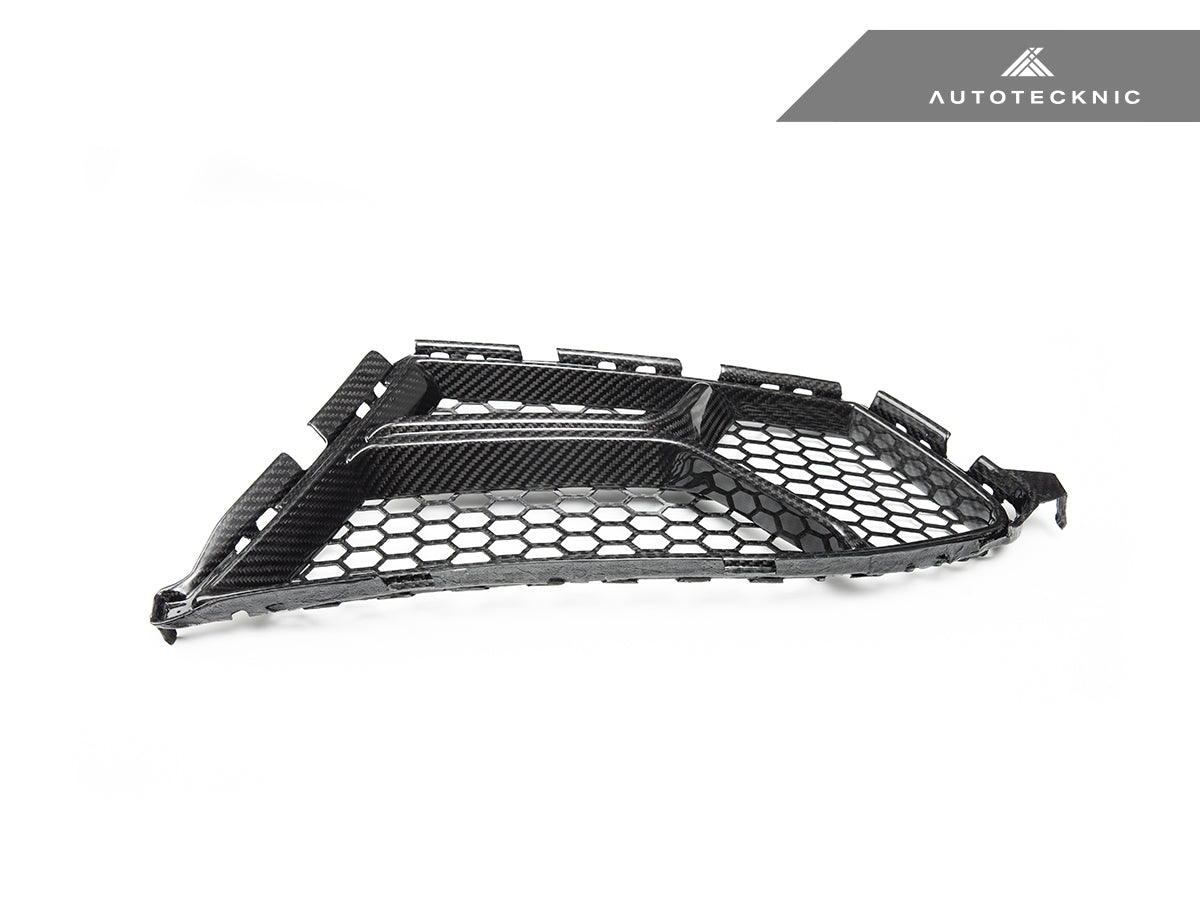 AutoTecknic Dry Carbon Corsa Front Bumper Lower Vent Set - G80 M3 | G82/ G83 M4 - Graveyard Performance