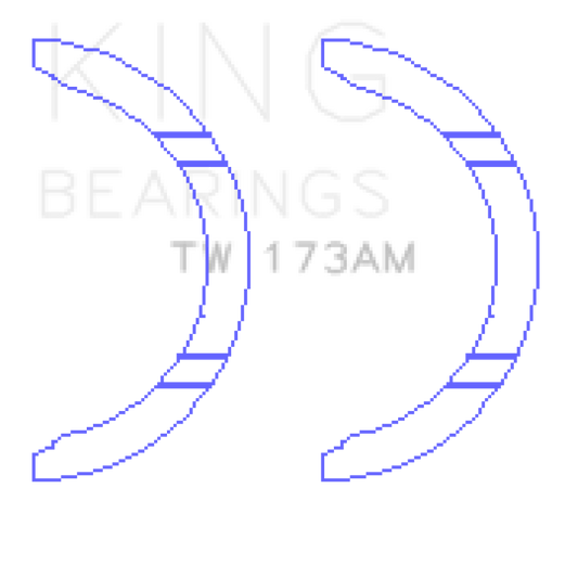 King Engine Bearings 4G63/4G64 7 Bolt EVO V-IX Thrust Washer Set