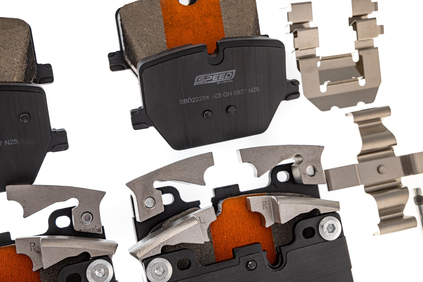 Speed By Design Ceramic Brake Pads For 3.0L Toyota Supra/BMW Z4 Iron Rotors - Graveyard Performance