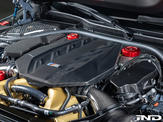 AutoTecknic Pre-Preg Carbon Engine Cover - G90/ G99 M5 - Graveyard Performance