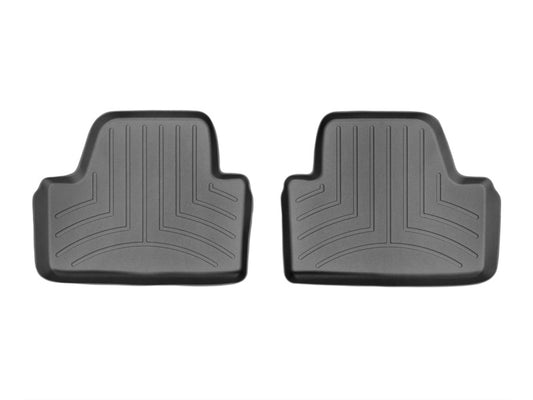 WeatherTech 14+ BMW 4-Series Rear FloorLiner - Black - Graveyard Performance