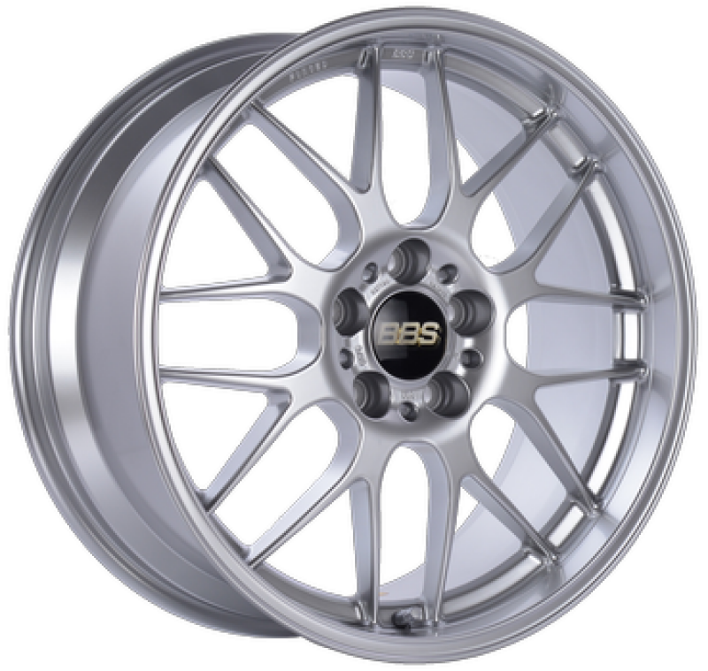 BBS RG-R 18x8.5 5x114.3 ET36 PFS Diamond Silver Wheel -82mm PFS/Clip Req - Graveyard Performance